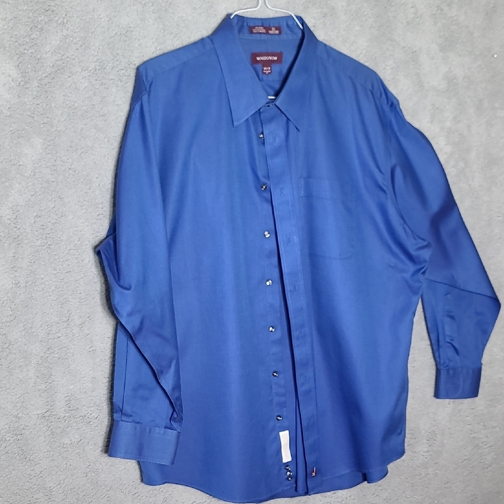 Men's Blue Dress Shirt